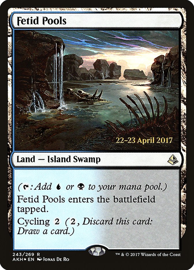 Fetid Pools  [Amonkhet Prerelease Promos] | D20 Games