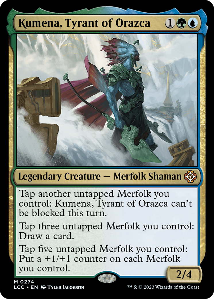 Kumena, Tyrant of Orazca [The Lost Caverns of Ixalan Commander] | D20 Games