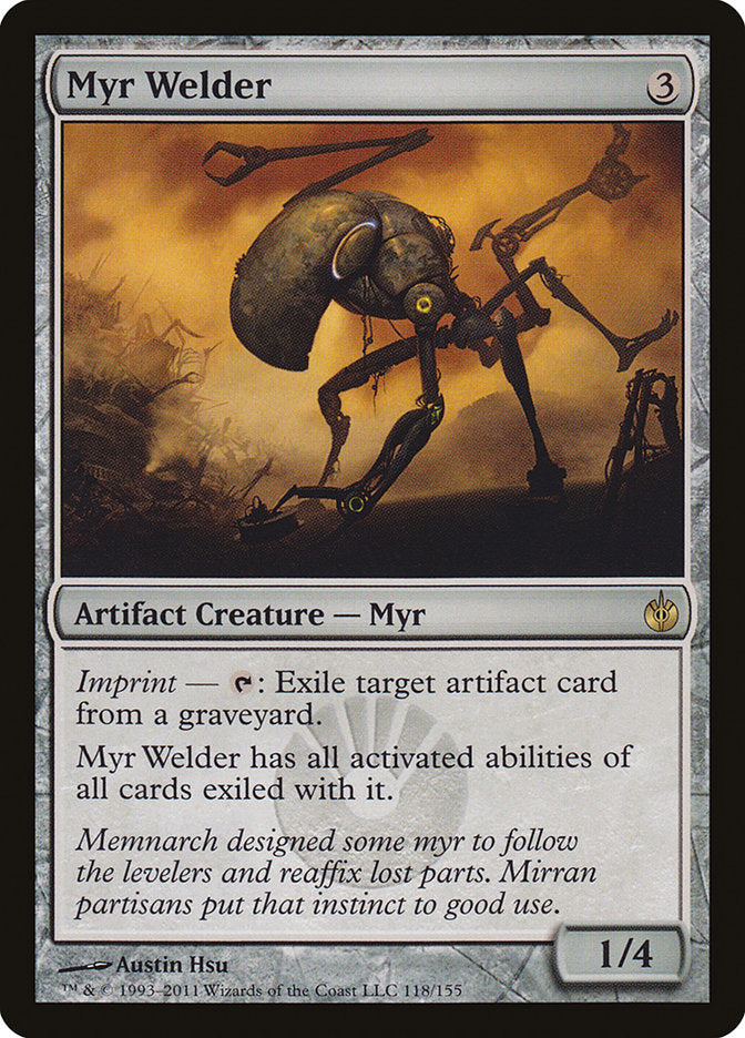 Myr Welder [Mirrodin Besieged] | D20 Games