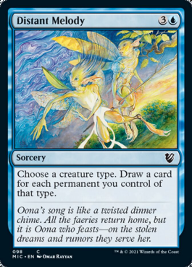 Distant Melody [Innistrad: Midnight Hunt Commander] | D20 Games