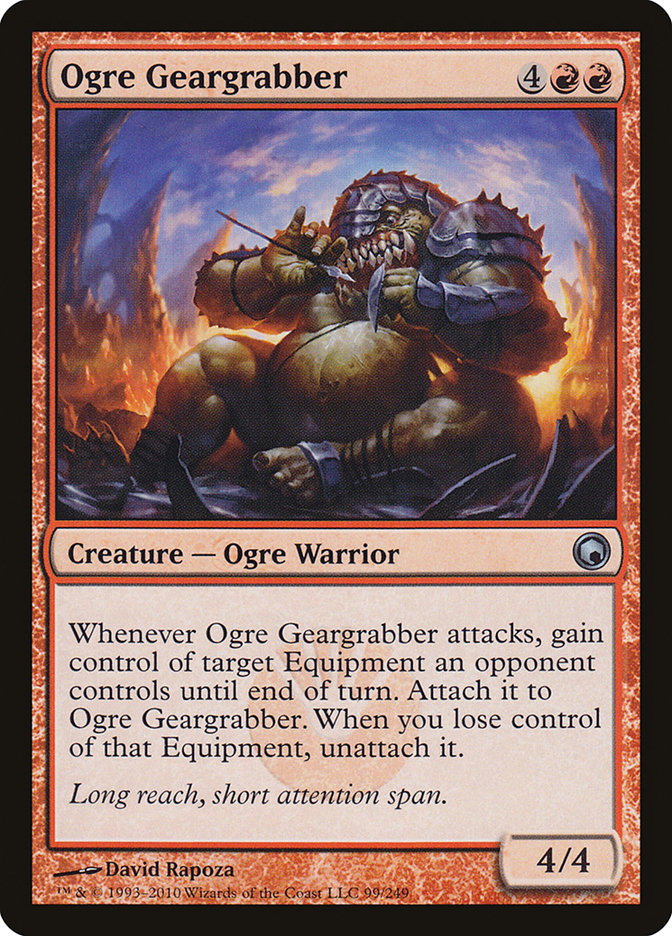 Ogre Geargrabber [Scars of Mirrodin] | D20 Games