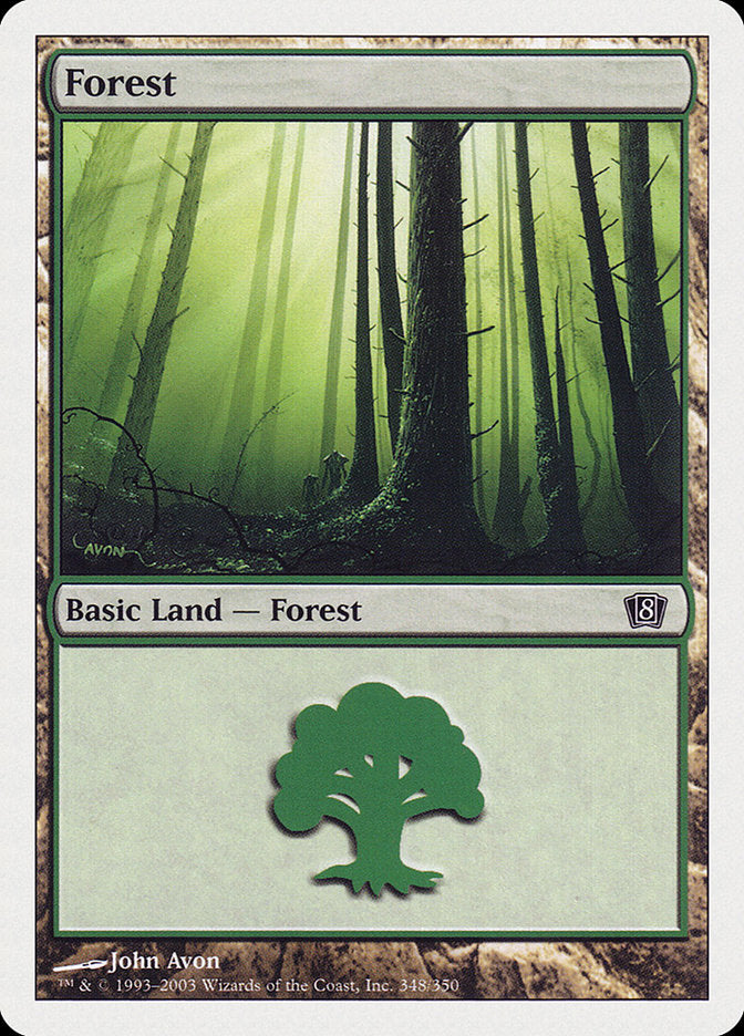 Forest (348) [Eighth Edition] | D20 Games