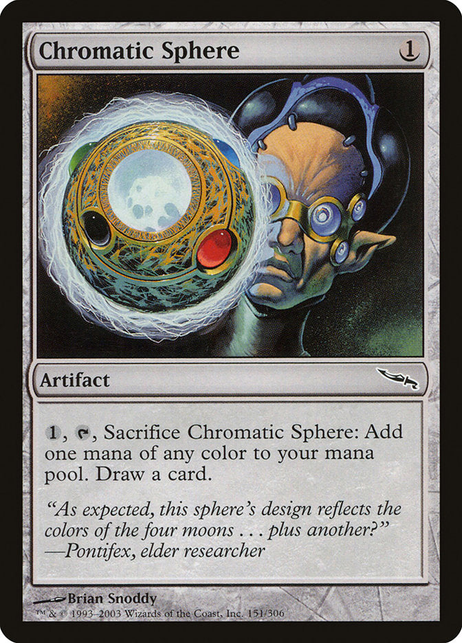 Chromatic Sphere [Mirrodin] | D20 Games