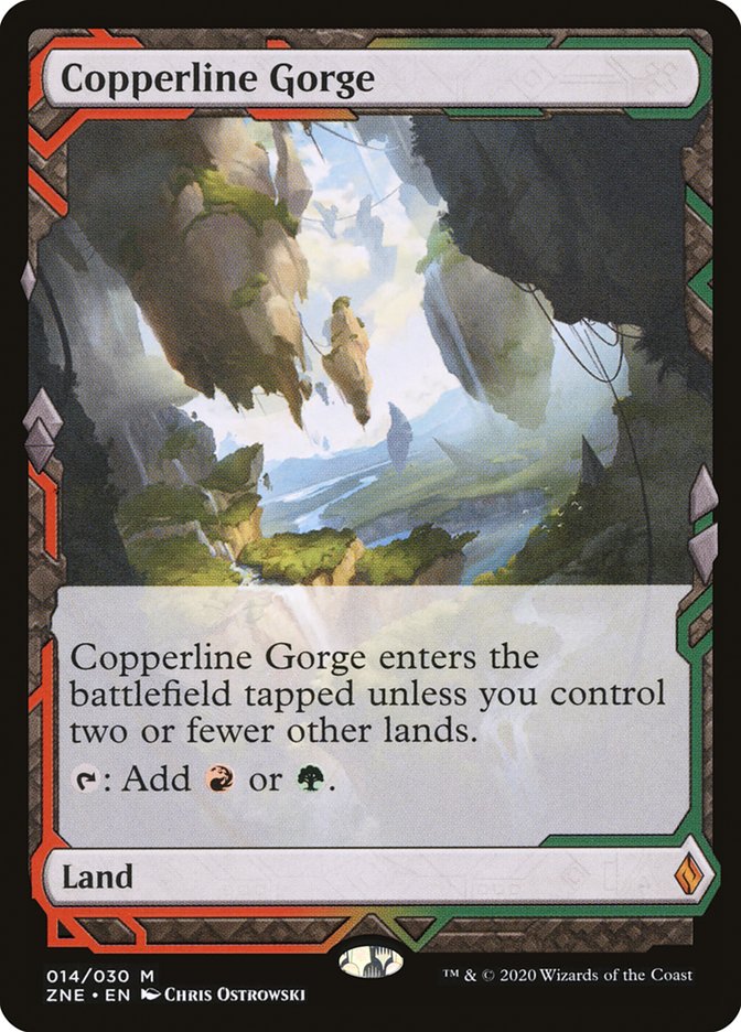 Copperline Gorge (Expeditions) [Zendikar Rising Expeditions] | D20 Games