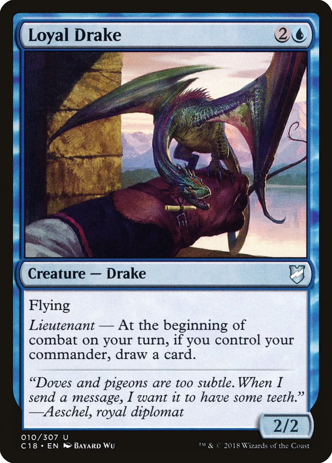 Loyal Drake [Commander 2018] | D20 Games