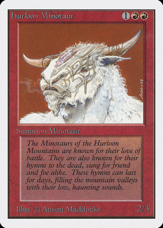 Hurloon Minotaur [Unlimited Edition] | D20 Games
