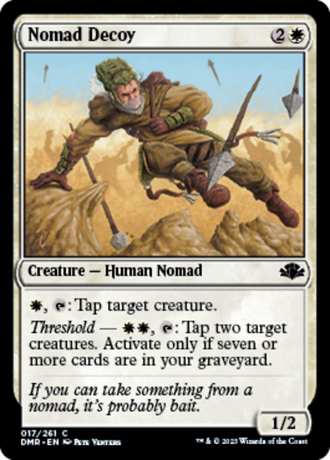 Nomad Decoy [Dominaria Remastered] | D20 Games