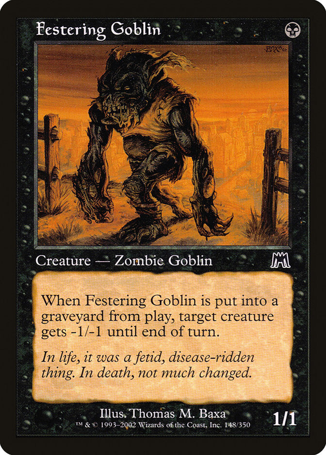Festering Goblin [Onslaught] | D20 Games