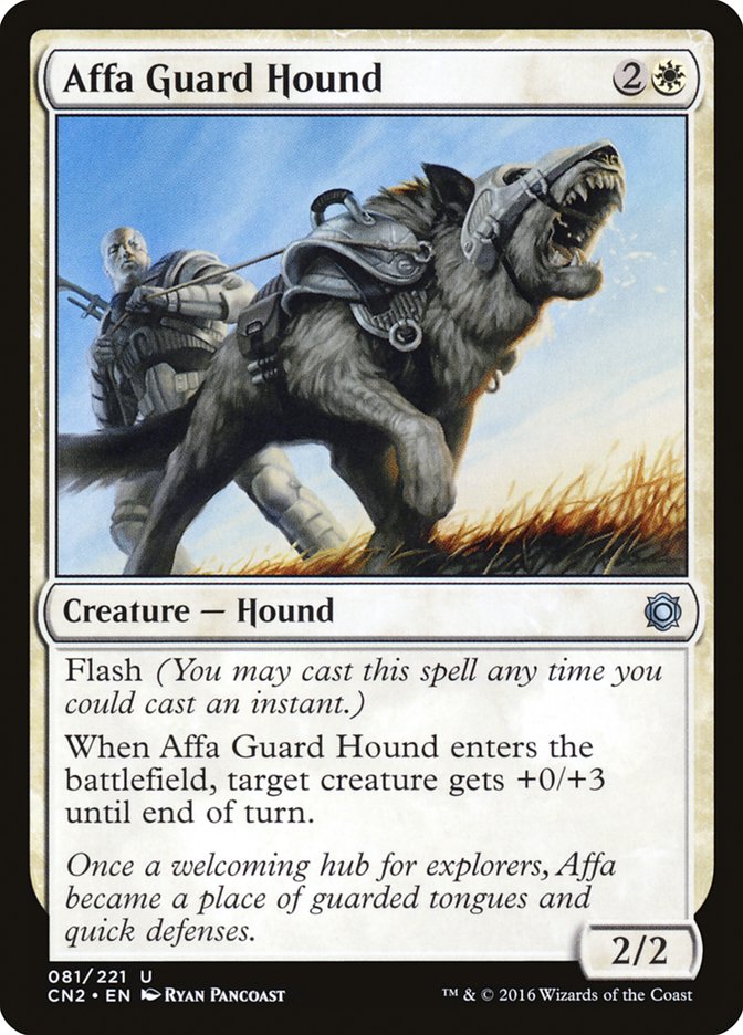 Affa Guard Hound [Conspiracy: Take the Crown] | D20 Games