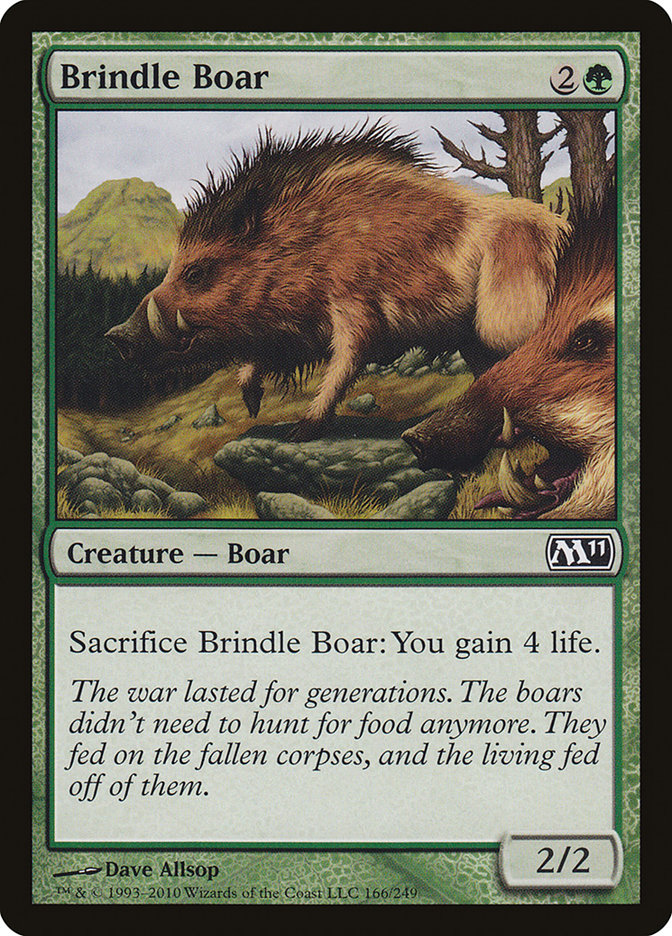 Brindle Boar [Magic 2011] | D20 Games