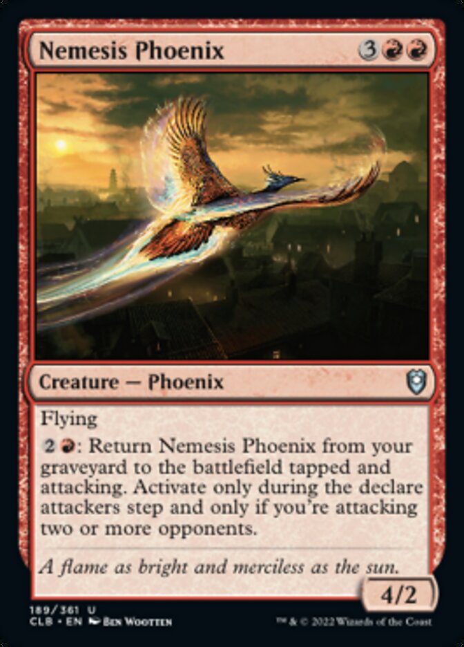Nemesis Phoenix [Commander Legends: Battle for Baldur's Gate] | D20 Games