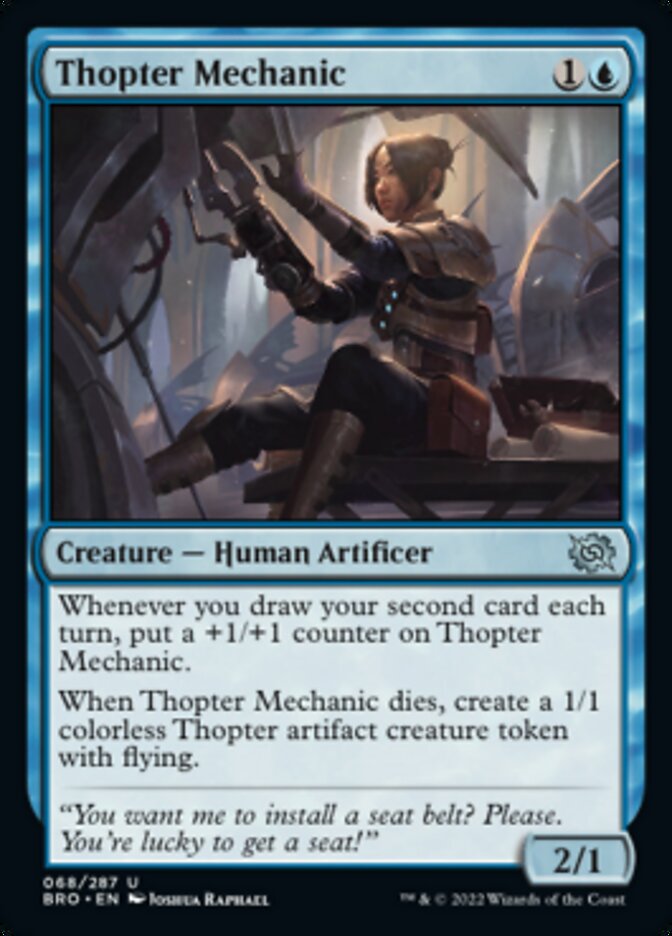 Thopter Mechanic [The Brothers' War] | D20 Games
