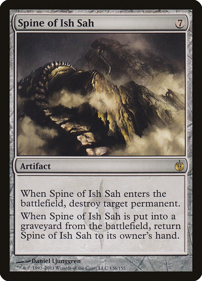 Spine of Ish Sah [Mirrodin Besieged] | D20 Games