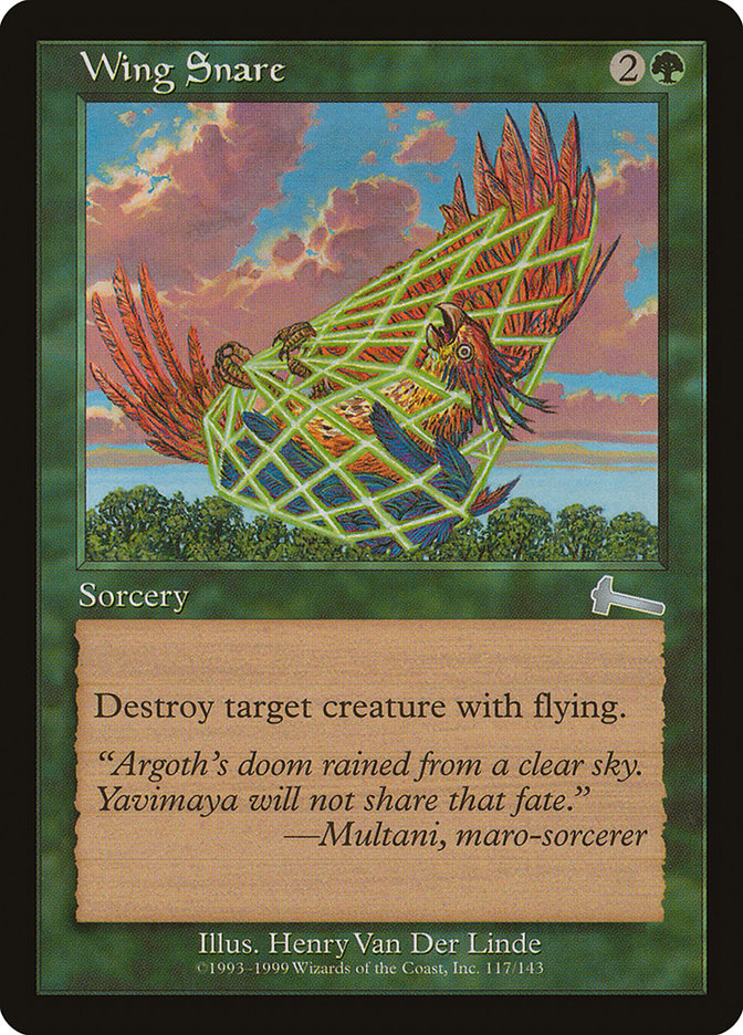 Wing Snare [Urza's Legacy] | D20 Games