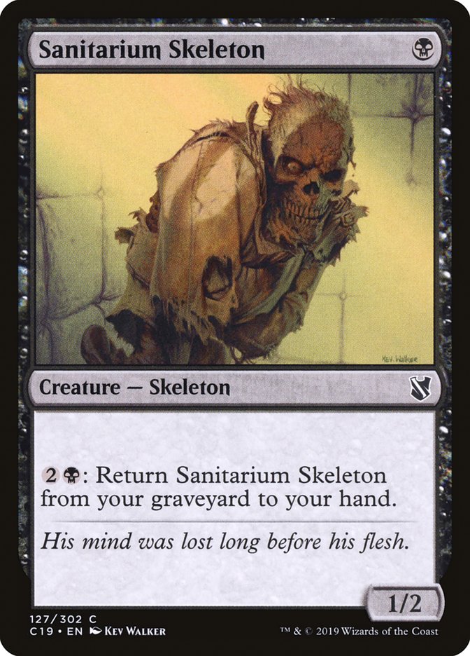 Sanitarium Skeleton [Commander 2019] | D20 Games