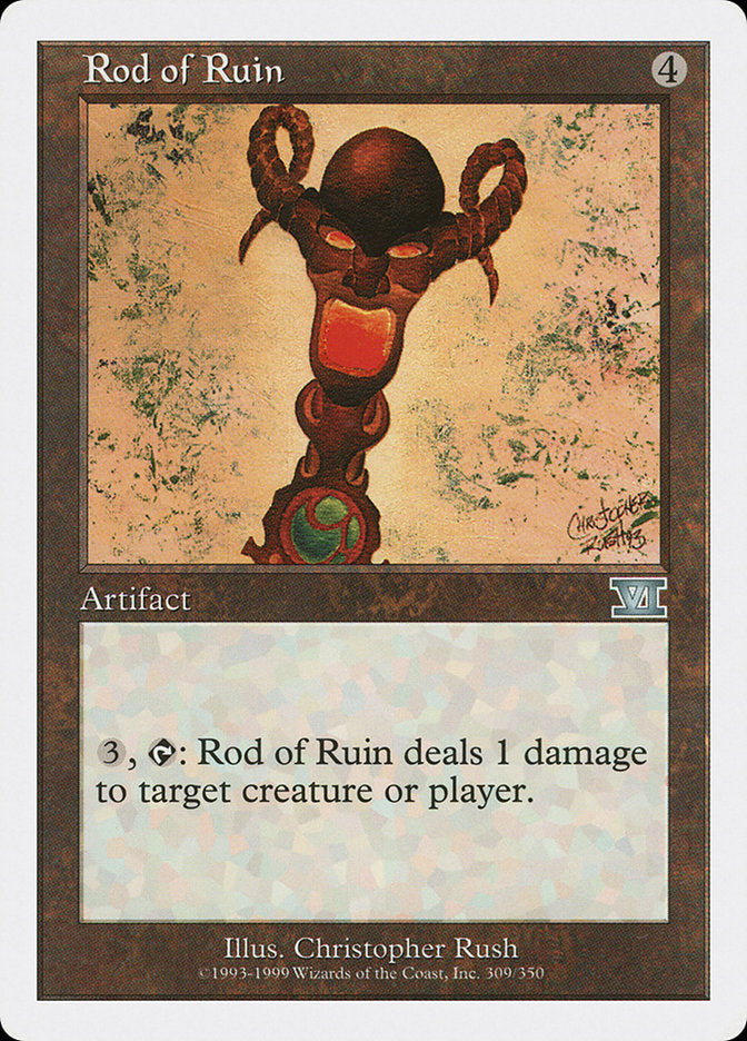 Rod of Ruin [Classic Sixth Edition] | D20 Games