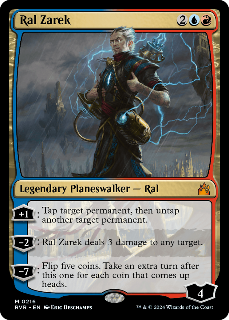 Ral Zarek [Ravnica Remastered] | D20 Games