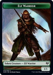 Elf Warrior // Servo Double-sided Token [Kaldheim Commander Tokens] | D20 Games