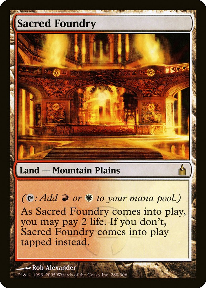 Sacred Foundry [Ravnica: City of Guilds] | D20 Games