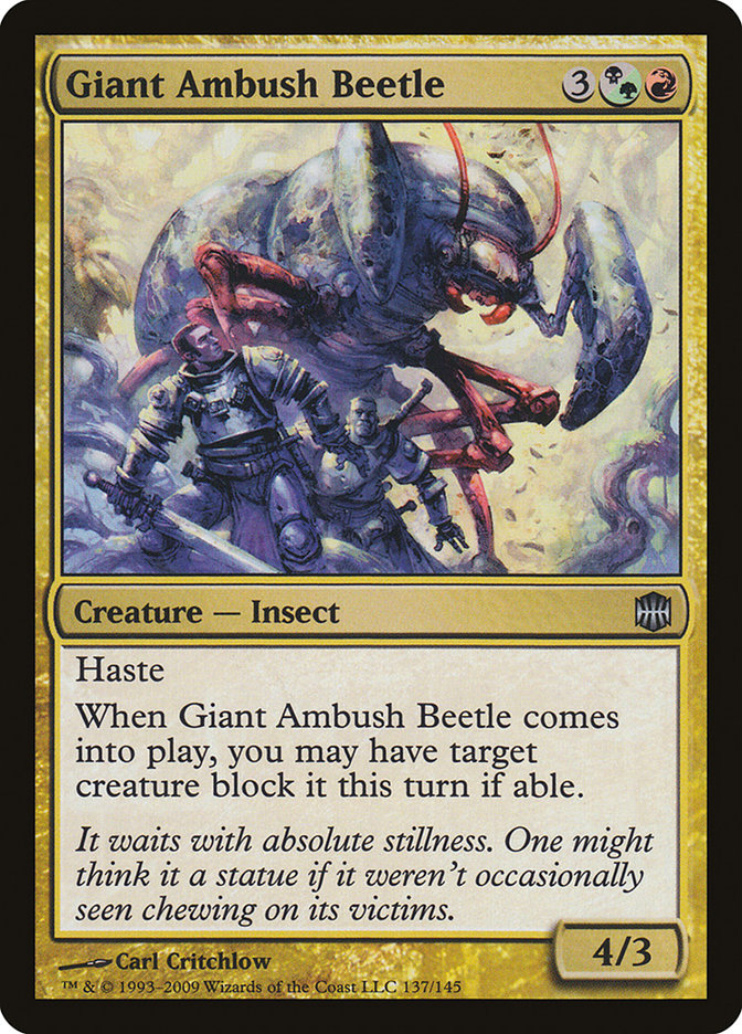 Giant Ambush Beetle [Alara Reborn] | D20 Games