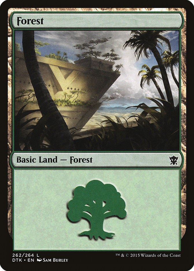 Forest (262) [Dragons of Tarkir] | D20 Games