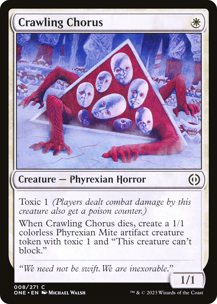 Crawling Chorus [Phyrexia: All Will Be One] | D20 Games