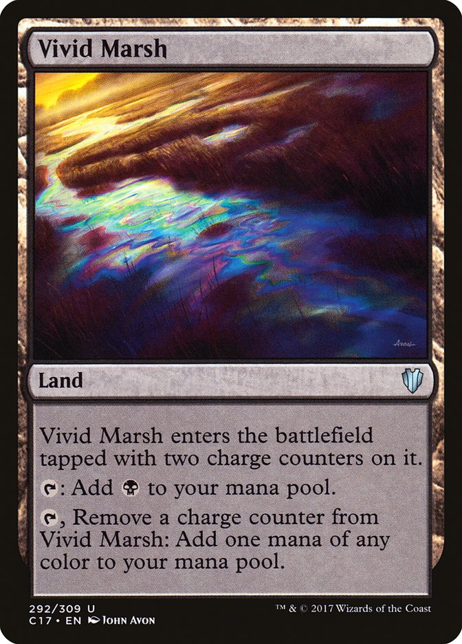 Vivid Marsh [Commander 2017] | D20 Games