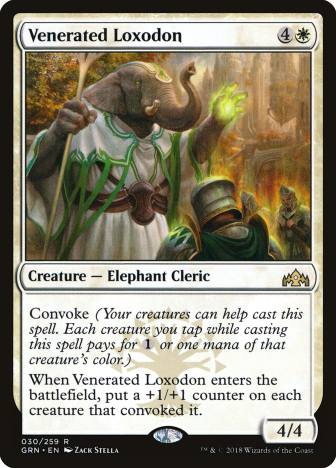 Venerated Loxodon [Guilds of Ravnica] | D20 Games