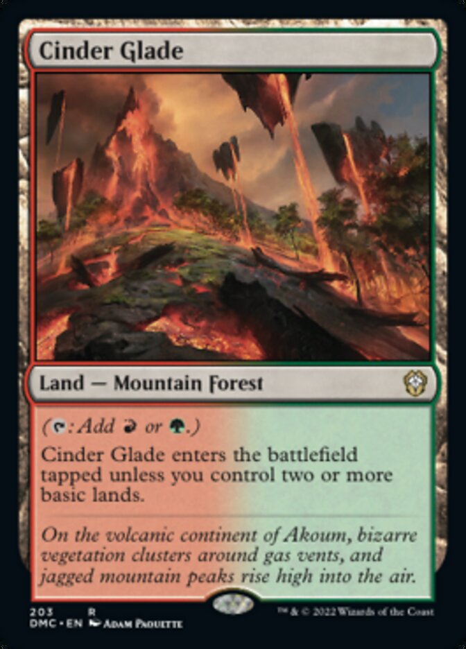 Cinder Glade [Dominaria United Commander] | D20 Games