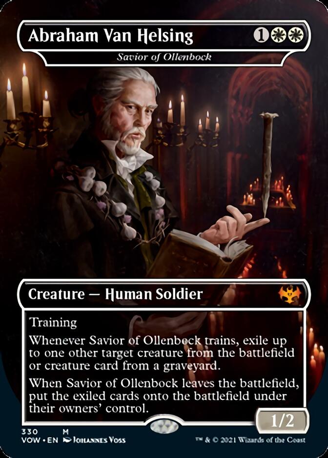 Savior of Ollenbock - Abraham Van Helsing [Innistrad: Crimson Vow] | D20 Games