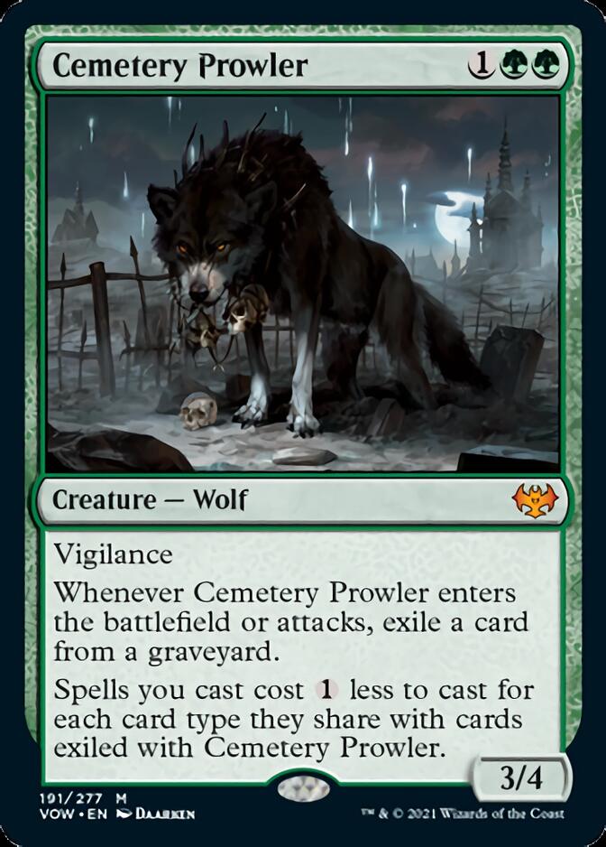 Cemetery Prowler [Innistrad: Crimson Vow] | D20 Games