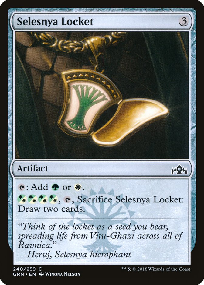 Selesnya Locket [Guilds of Ravnica] | D20 Games