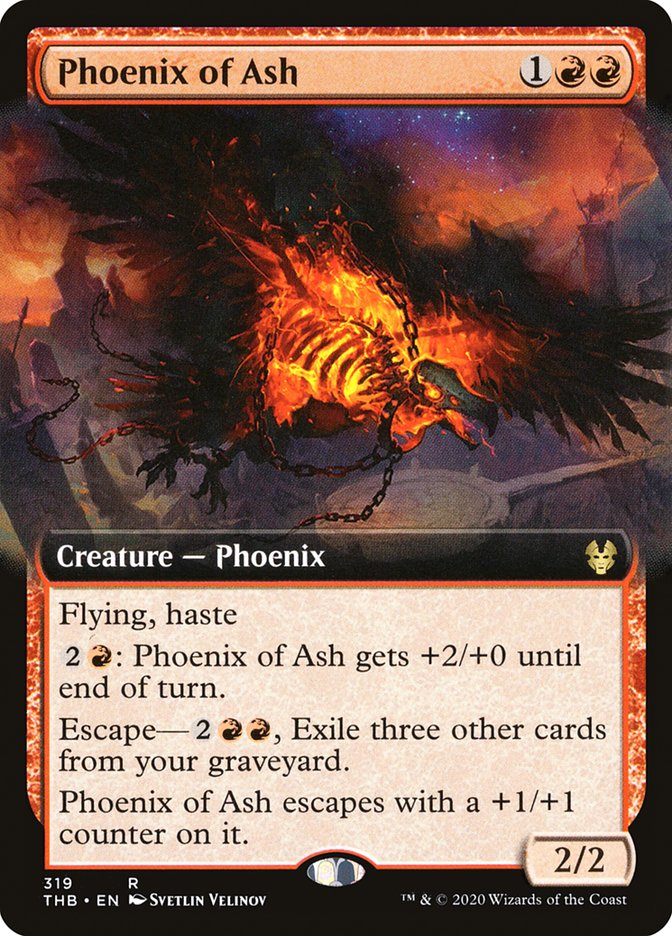 Phoenix of Ash (Extended) [Theros Beyond Death] | D20 Games