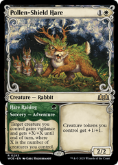 Pollen-Shield Hare // Hare Raising (Promo Pack) [Wilds of Eldraine Promos] | D20 Games