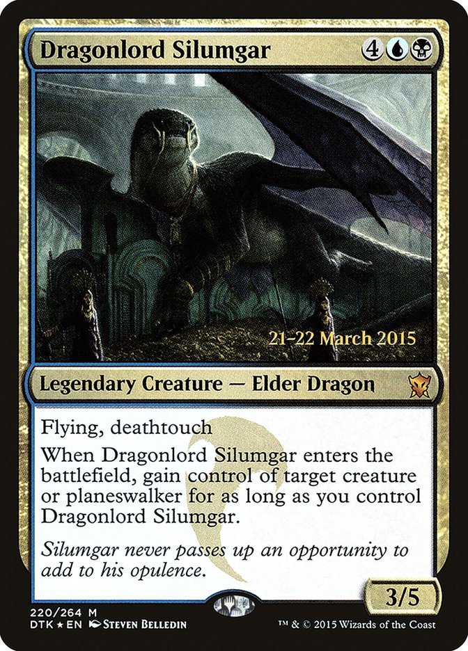 Dragonlord Silumgar  [Dragons of Tarkir Prerelease Promos] | D20 Games