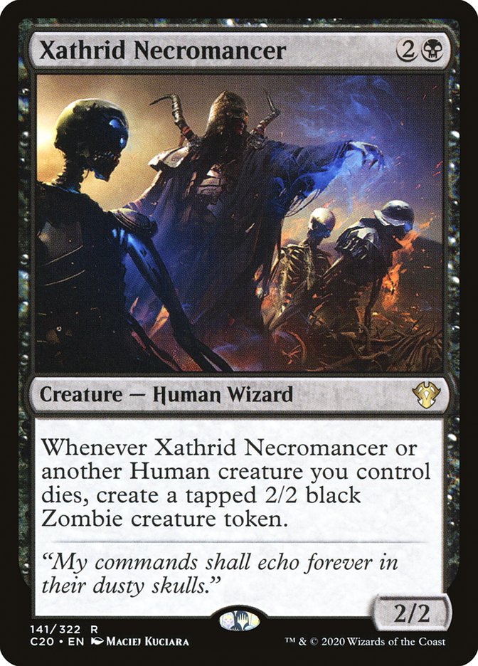 Xathrid Necromancer [Commander 2020] | D20 Games