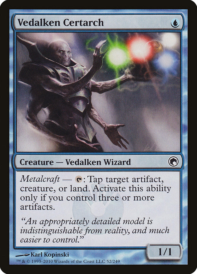 Vedalken Certarch [Scars of Mirrodin] | D20 Games
