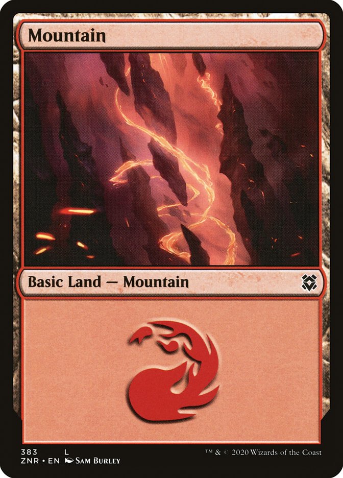 Mountain (383) [Zendikar Rising] | D20 Games