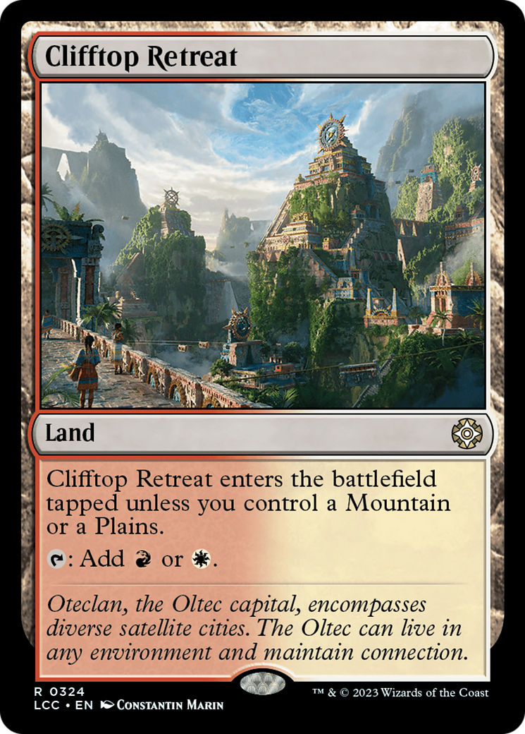 Clifftop Retreat [The Lost Caverns of Ixalan Commander] | D20 Games