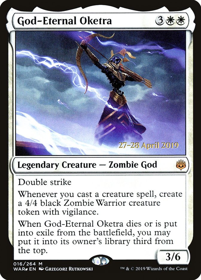 God-Eternal Oketra  [War of the Spark Prerelease Promos] | D20 Games