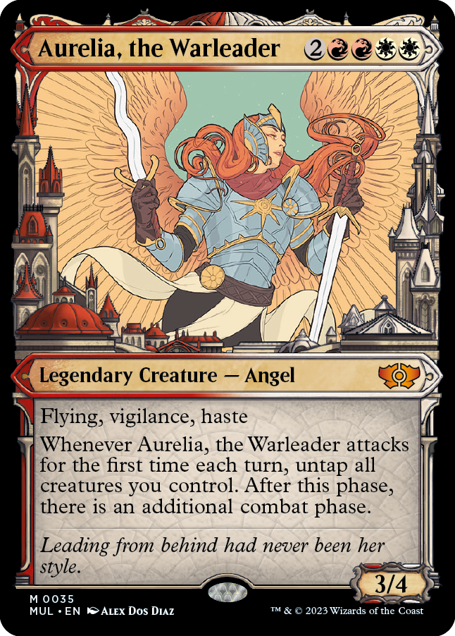 Aurelia, the Warleader [Multiverse Legends] | D20 Games