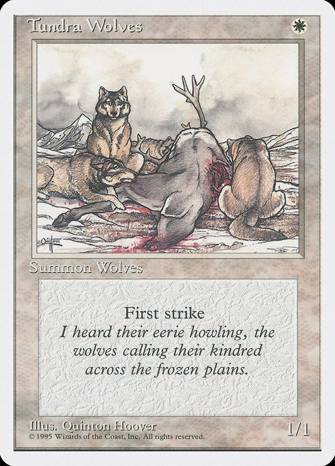 Tundra Wolves [Fourth Edition] | D20 Games