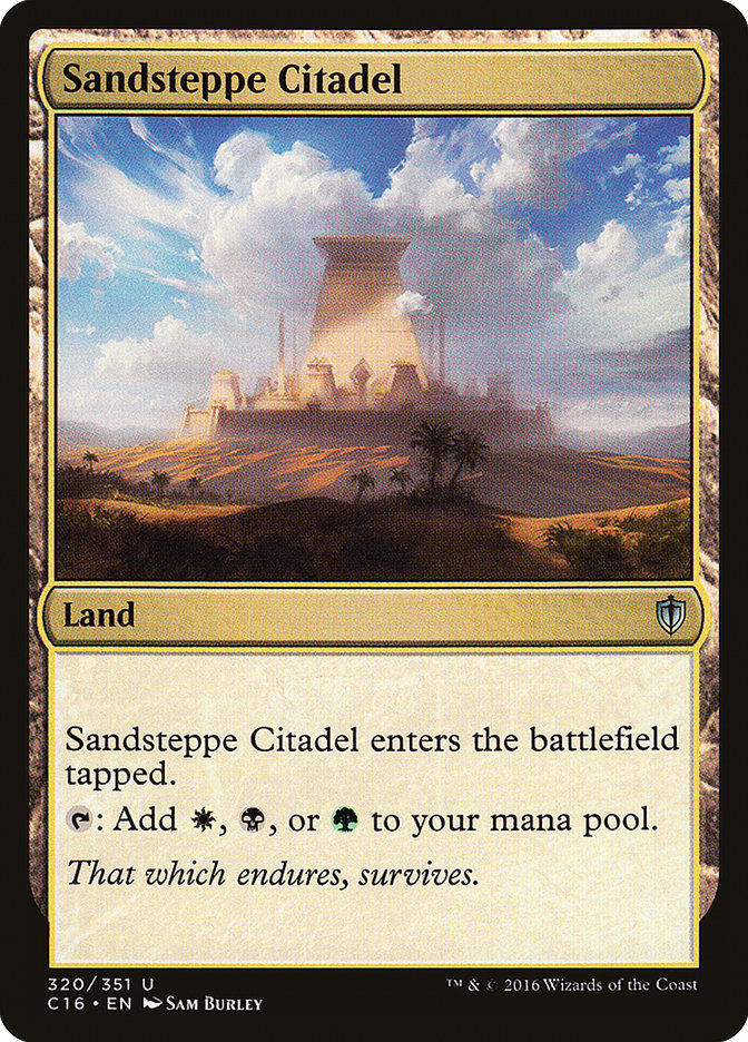 Sandsteppe Citadel [Commander 2016] | D20 Games