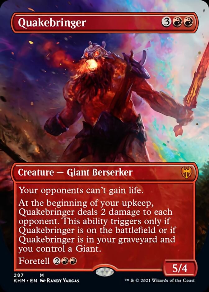 Quakebringer (Borderless Alternate Art) [Kaldheim] | D20 Games