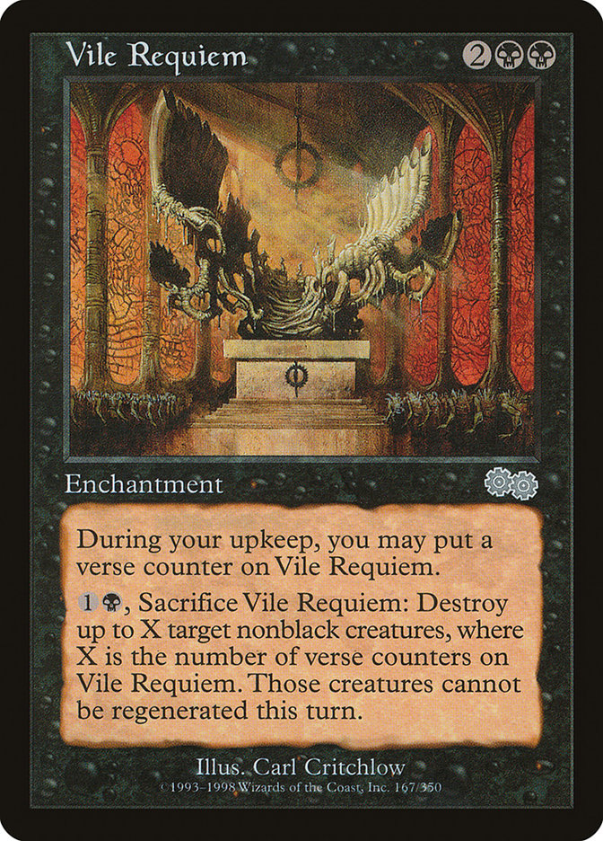 Vile Requiem [Urza's Saga] | D20 Games