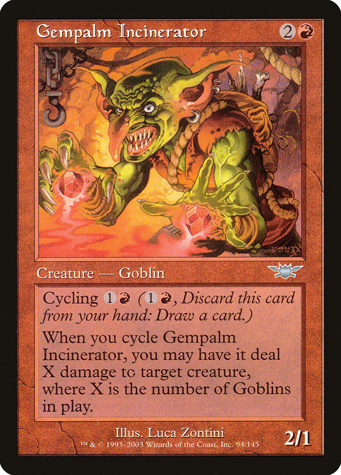 Gempalm Incinerator [Legions] | D20 Games