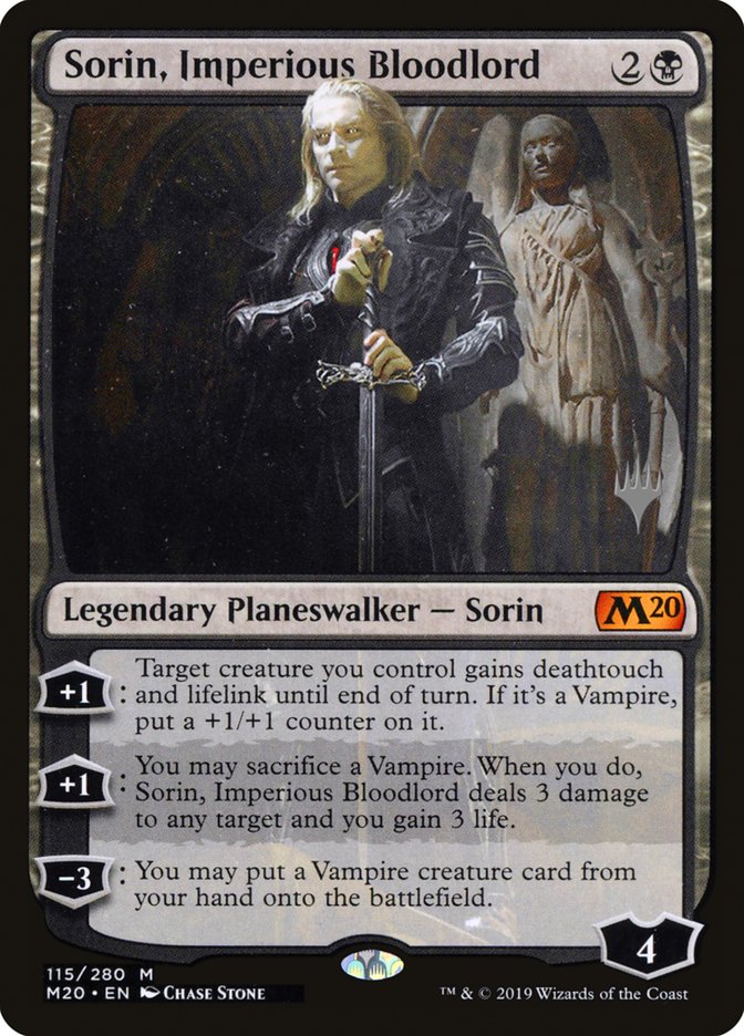 Sorin, Imperious Bloodlord (Promo Pack) [Core Set 2020 Promos] | D20 Games