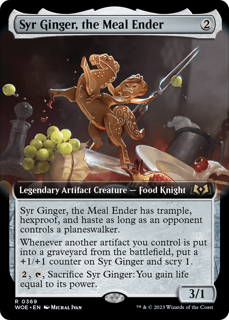 Syr Ginger, the Meal Ender (Extended Art) [Wilds of Eldraine] | D20 Games