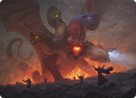 Tiamat Art Card [Dungeons & Dragons: Adventures in the Forgotten Realms Art Series] | D20 Games