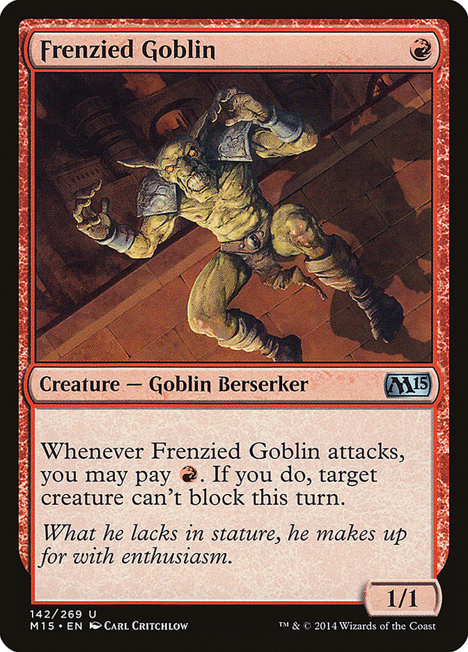 Frenzied Goblin [Magic 2015] | D20 Games
